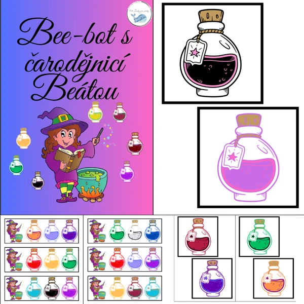 Bee-bot s čarodějnicí Beátou
