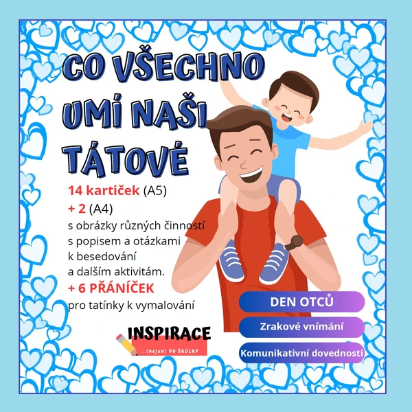 Co všechno umí naši tátové 👨‍👨‍👧‍👦