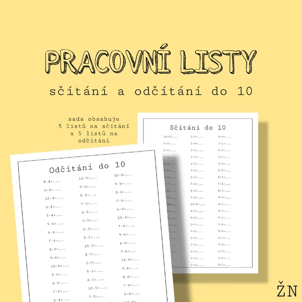 Sčítáni a odčítání do 10