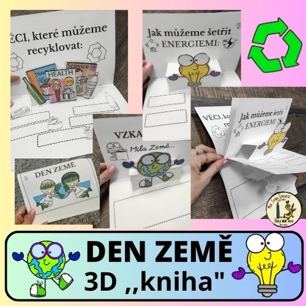 DEN ZEMĚ - 3D ,,kniha"