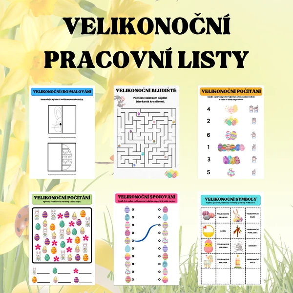 Velikonoční pracovní listy