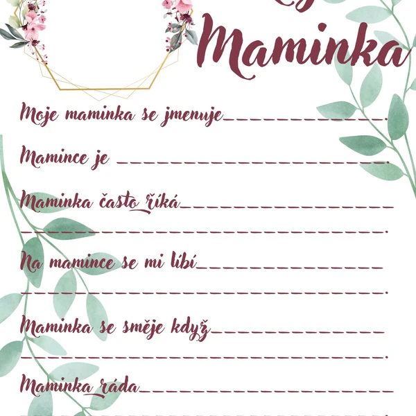 Moje maminka 