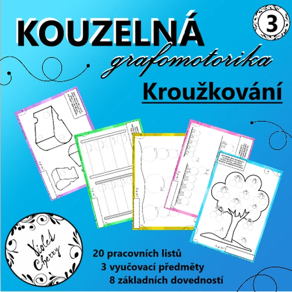 Kouzelná grafomotorika 3: Kroužkování