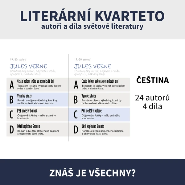 LITERÁRNÍ KVARTETO (světová literatura)