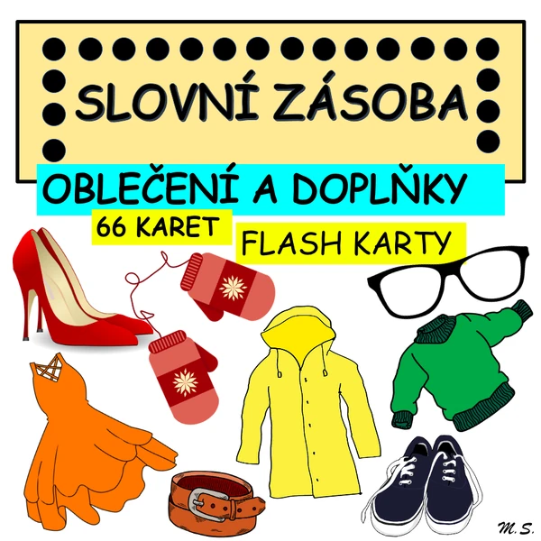 CLOTHES - flashcards / OBLEČENÍ - flash karty