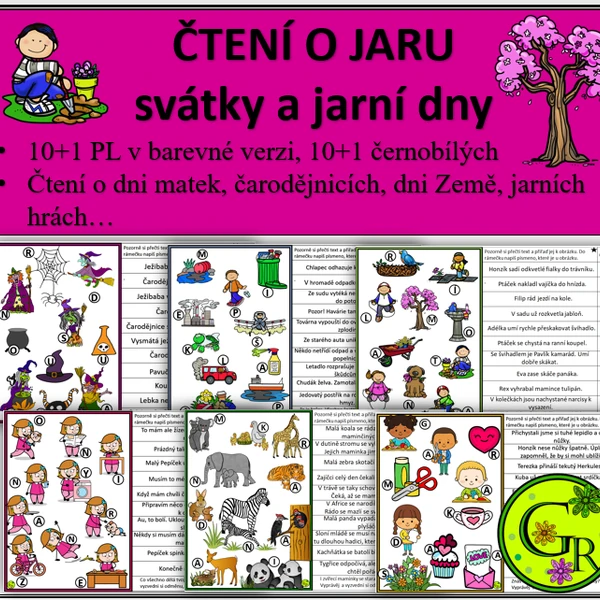 ČTENÍ O JARU - svátky a jarní dny