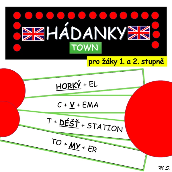 HÁDANKY - TOWN - / MĚSTO