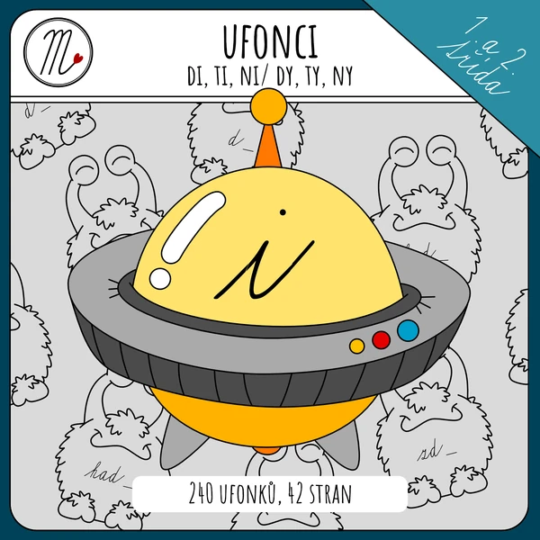 UFONCI - di, ni, ti/ dy, ty, ny