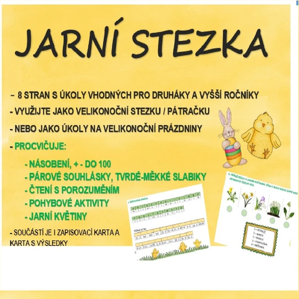 Jarní stezka/pátračka