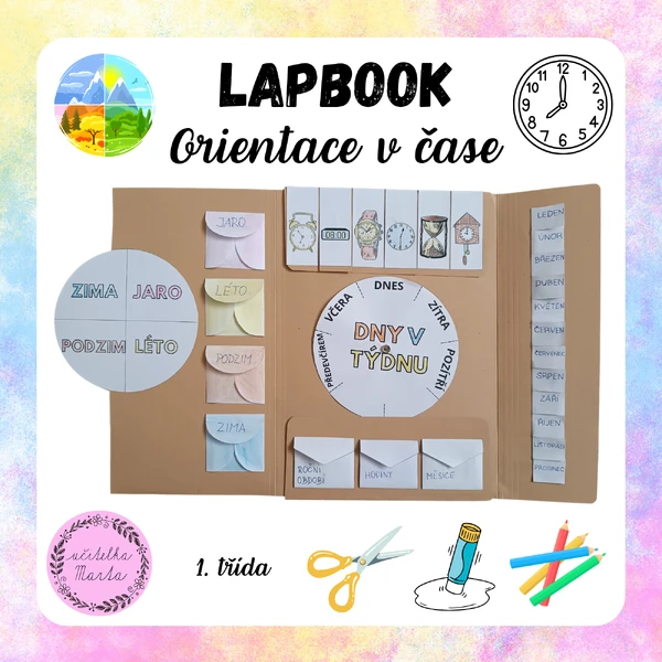 Lapbook - Orientace v čase