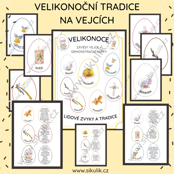 VELIKONOČNÍ TRADICE VE VEJCÍCH