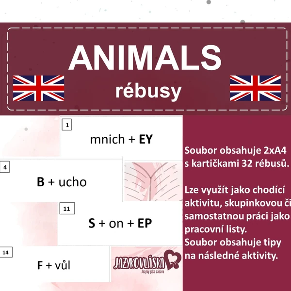 Animals rébusy