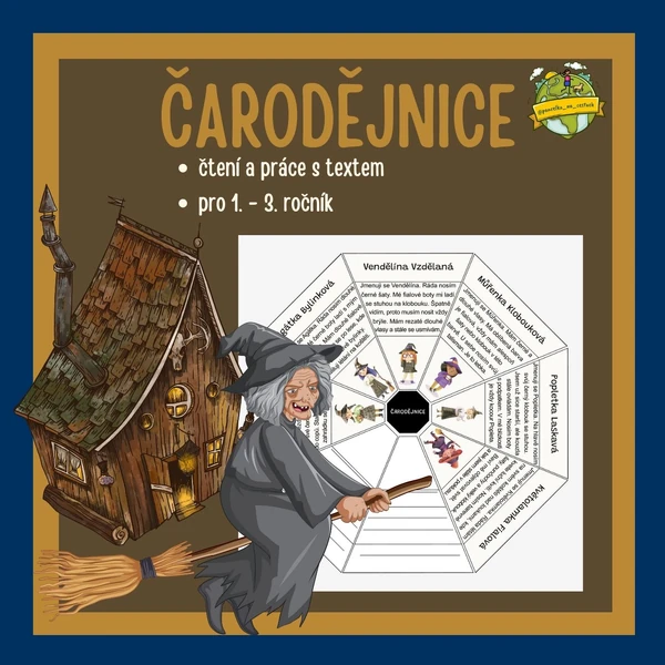 Čarodějnice - čtení a psaní