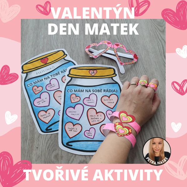 Tvořivé srdíčkové aktivity