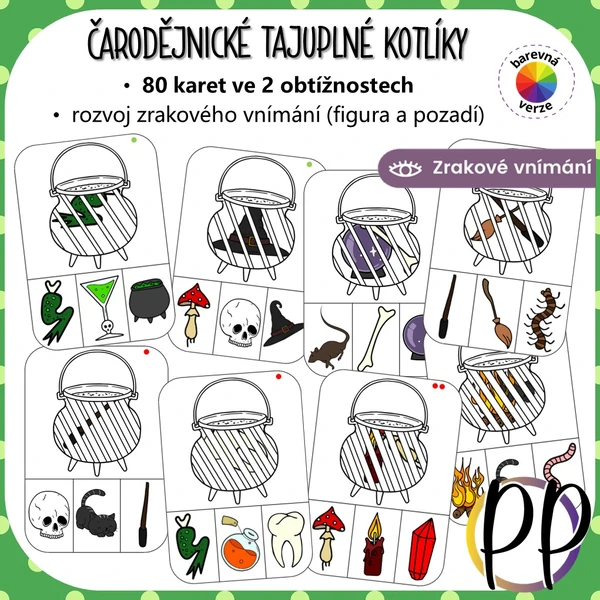 Čarodějnické tajuplné kotlíky