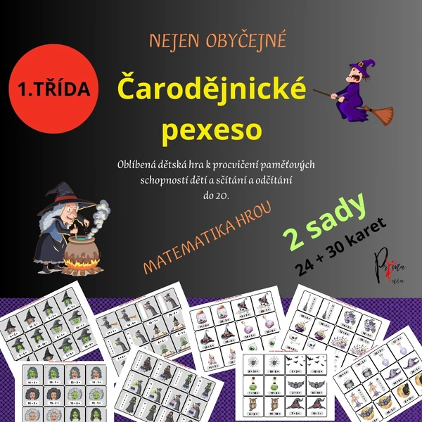 NEJEN OBYČEJNÉ - ČARODĚJNICKÉ PEXESO