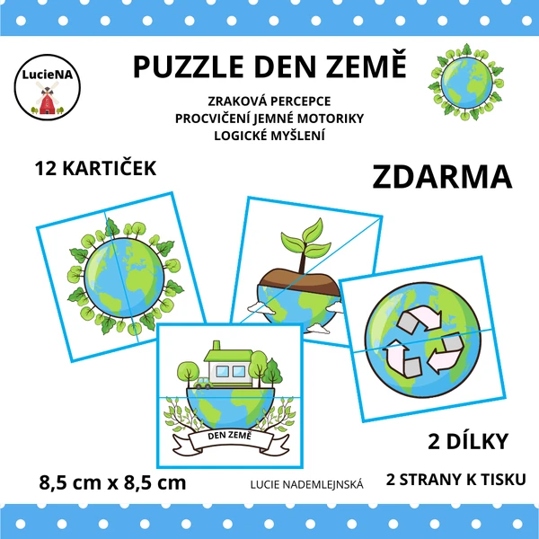 Puzzle Den Země