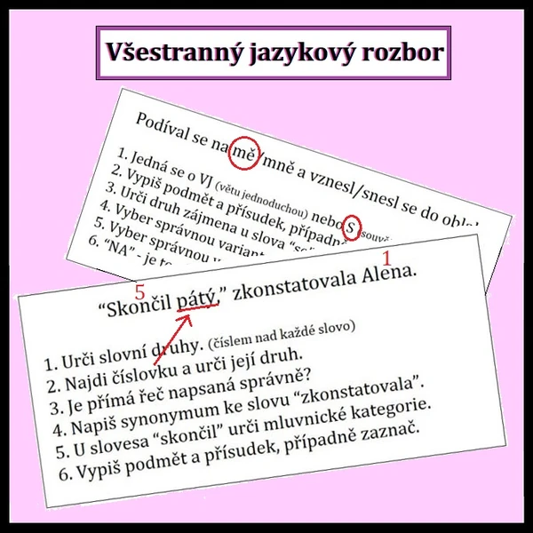 Všestranný jazykový rozbor