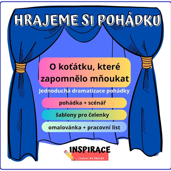 (scénář) O koťátku, které zapomnělo mňoukat