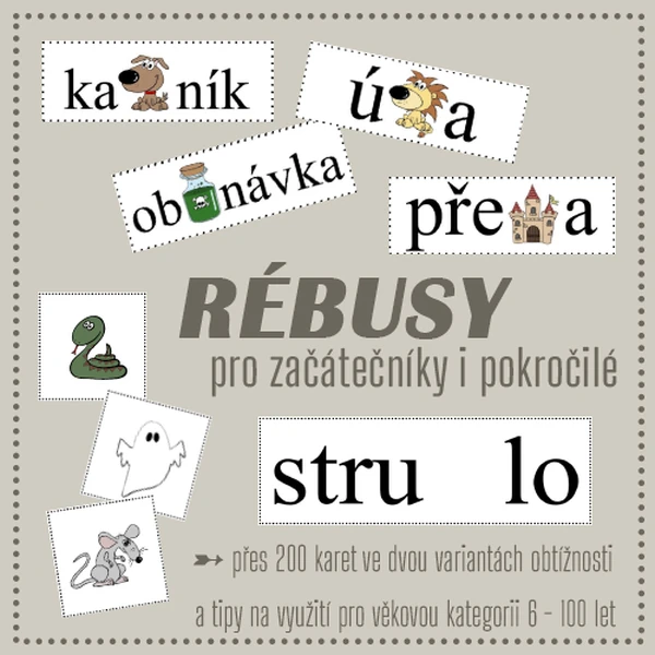 Rébusy pro začátečníky i pokročilé