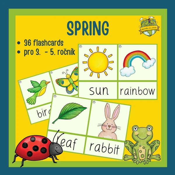 🌷 SPRING (jaro) flashcards