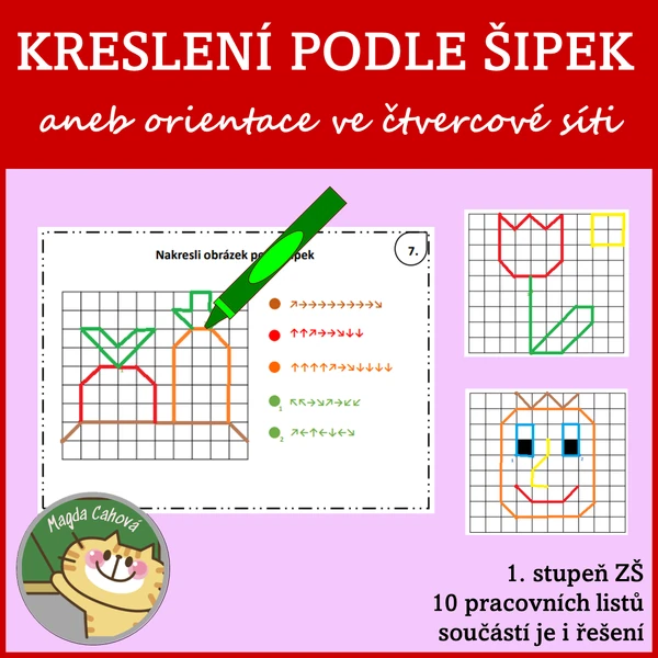 Kreslení podle šipek