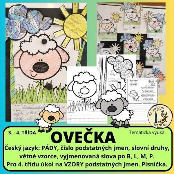 OVEČKA 3.- 4. TŘÍDA