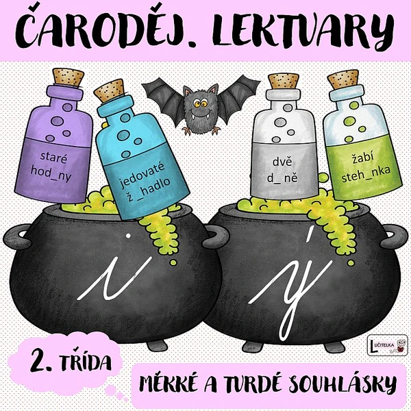 Čarodějnické lektvary - měkké a tvrdé souhlásky