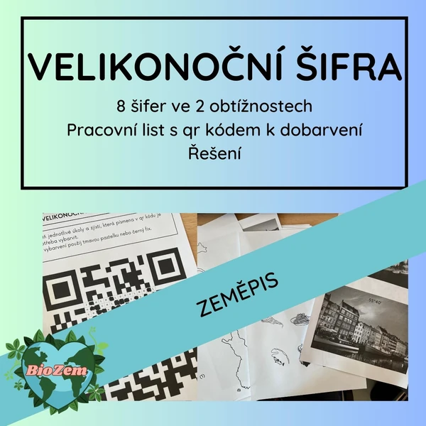 Velikonoční zeměpisná hra