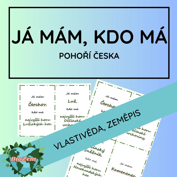 Já mám, kdo má - pohoří Česka
