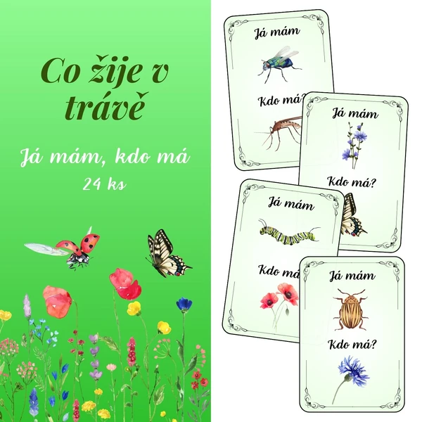 Co žije v trávě - Já mám, kdo má