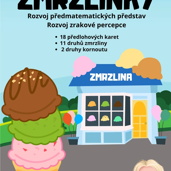Zmrzliny - Rozvoj předmatematických představ a zrakové percepce