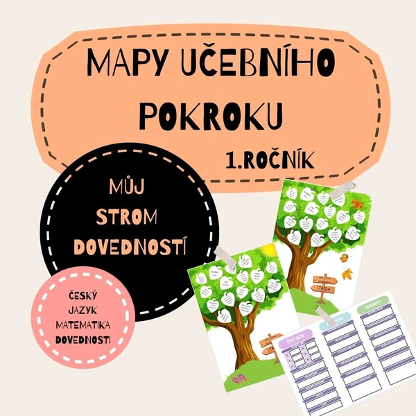 MAPA UČEBNÍHO POKROKU - můj strom dovedností