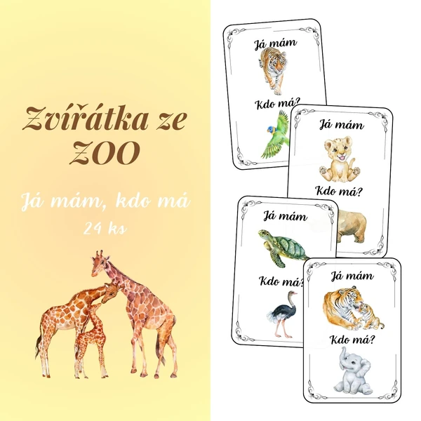 Já mám, kdo má? Zvířátka ze ZOO