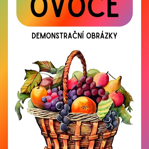 Ovoce - demonstrační obrázky