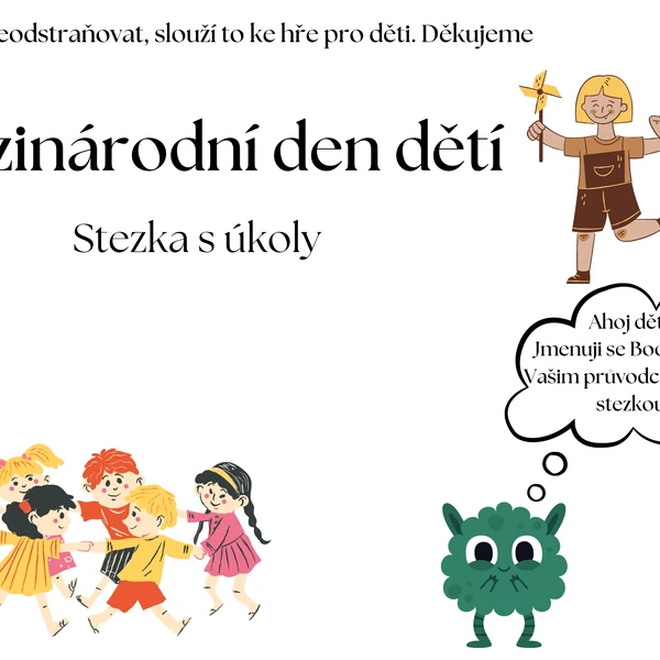 Stezka s úkoly - Den dětí