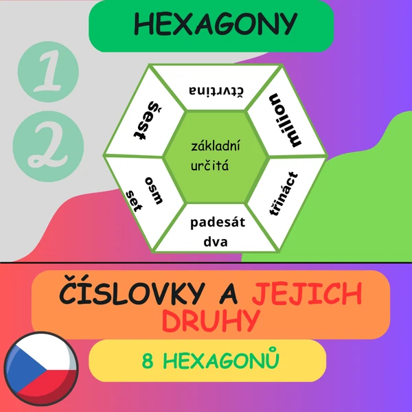 DRUHY ČÍSLOVEK - HEXAGONY