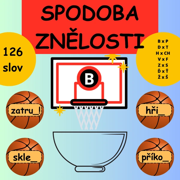 SPODOBA ZNĚLOSTI - basketbalová hra