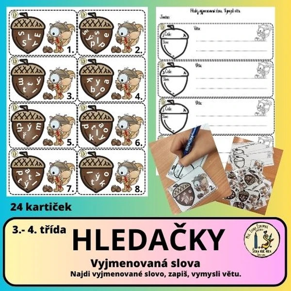 Vyjmenovaná slova HLEDAČKY