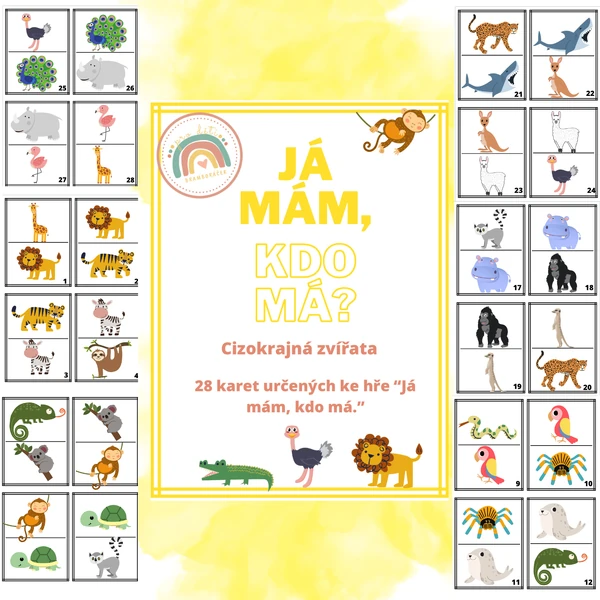 Já mám, kdo má? Cizokrajná zvířata