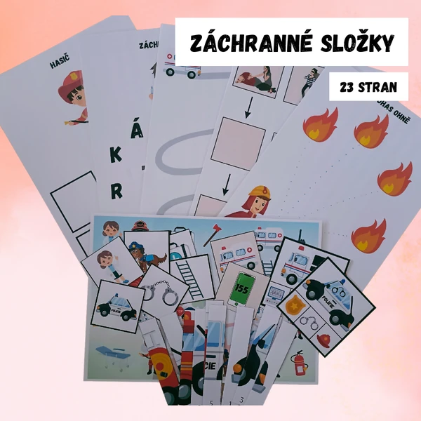 ZÁCHRANNÉ SLOŽKY - HASIČI, POLICIE, ZÁCHRANÁŘI