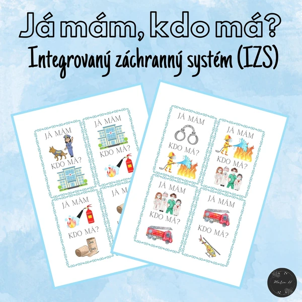 Já mám, kdo má? Integrovaný záchranný systém (IZS)