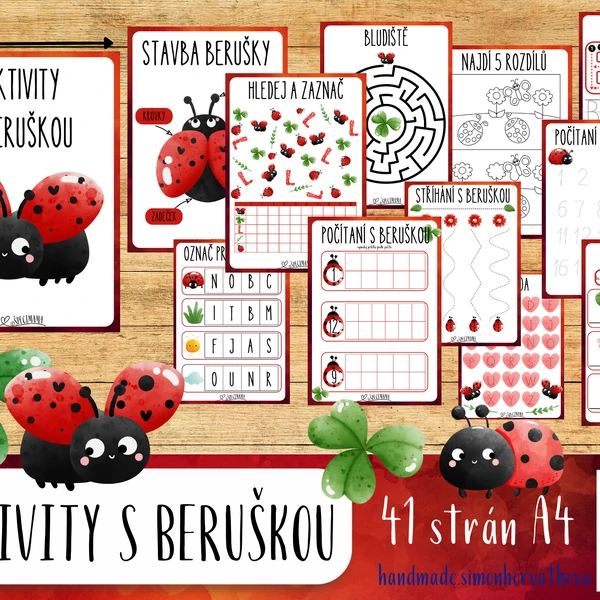 Aktivity s beruškou, Beruška, Zábavné Aktivity