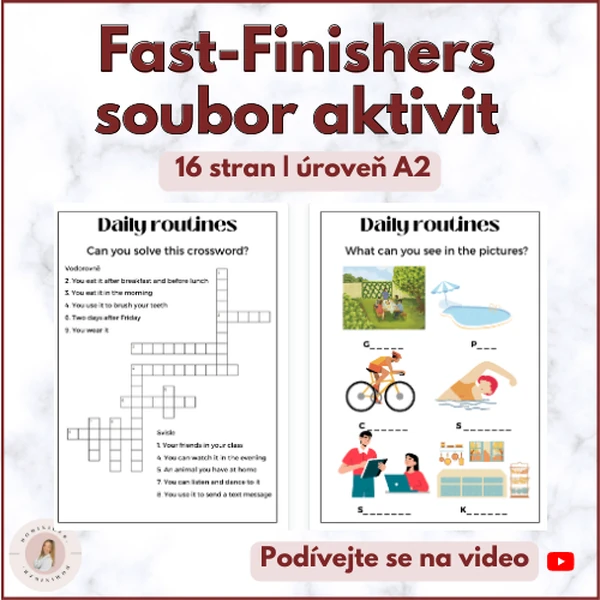 Fast finishers | Soubor aktivit | úroveň A2