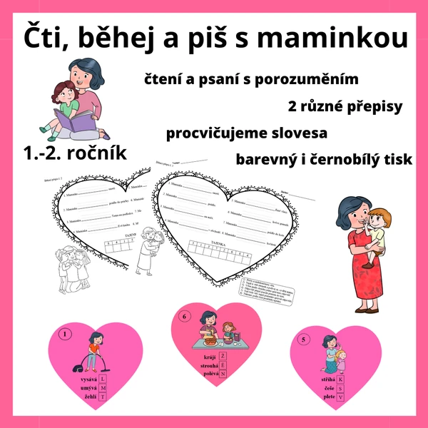 Čti, běhej a piš s maminkou