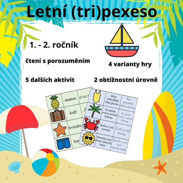 Letní (tri)pexeso