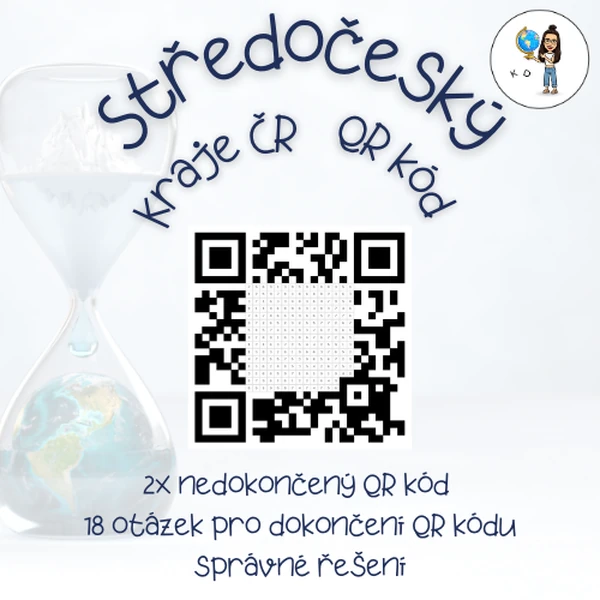 Kraje ČR - Středočeský kraj - QR kódy