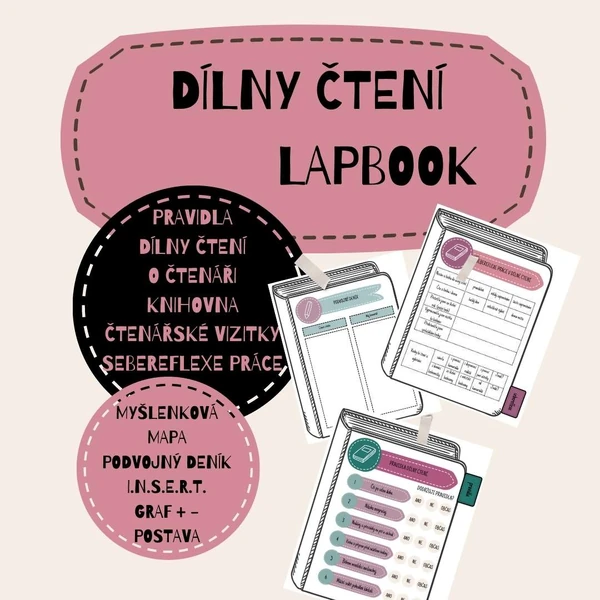 DÍLNY ČTENÍ - lapbook