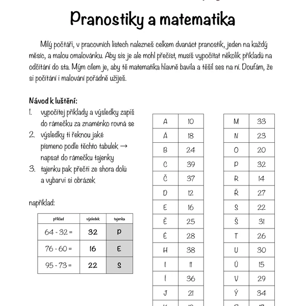 Pranostiky a matematika