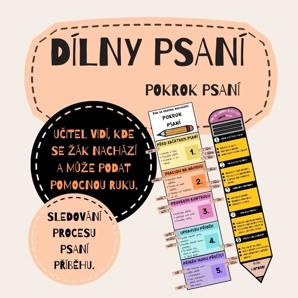 DÍLNY PSANÍ - pokrok psaní